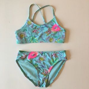☀️ GAP Kids Floral Bikini - Girls MEDIUM